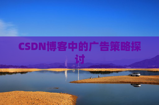 CSDN博客中的广告策略探讨